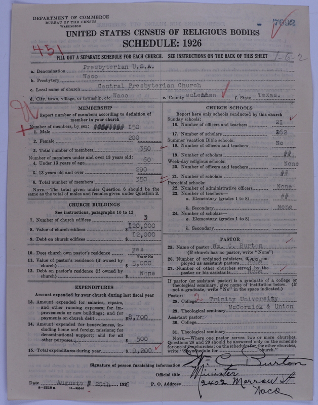 Scan of Presbyterian Church in the United States of America: 7692