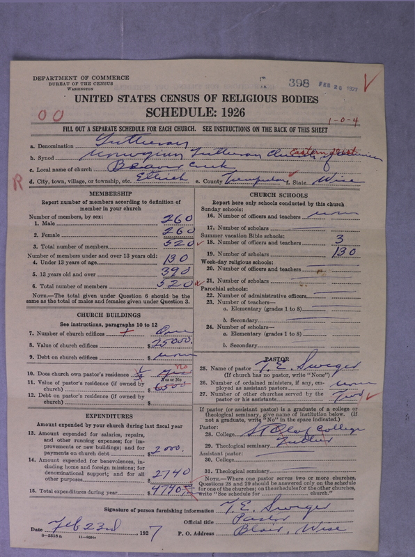 Scan of Norwegian Lutheran Church of America: 398