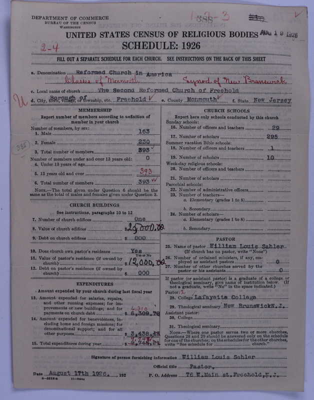 Scan of Reformed Church in America: 388