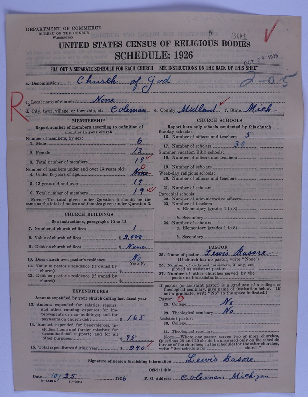 Scan of Church of God (Headquarters, Anderson, Ind.): 301