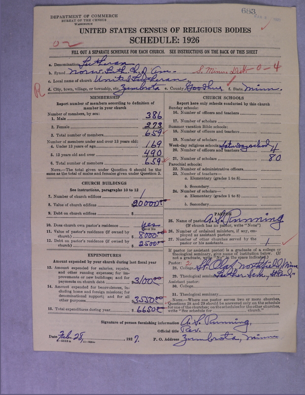 Scan of Norwegian Lutheran Church of America: 683
