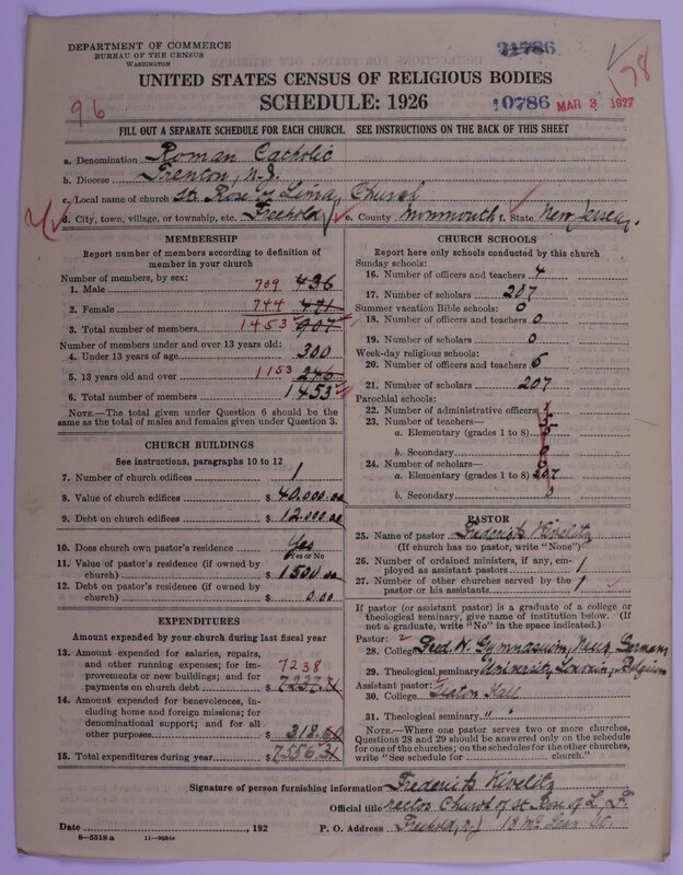 Scan of Roman Catholic Church: 10786