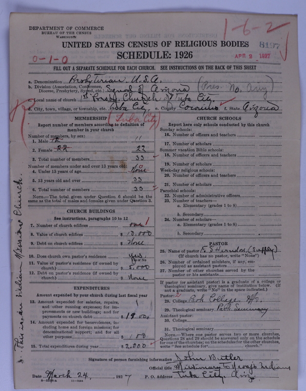 Scan of Presbyterian Church in the United States of America: 8197