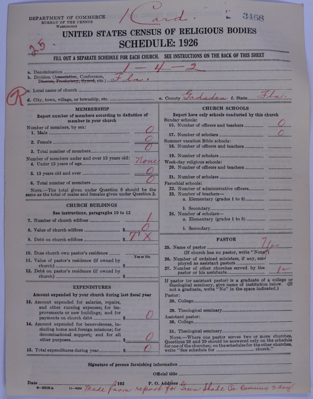 Scan of African Methodist Episcopal Church: 3468