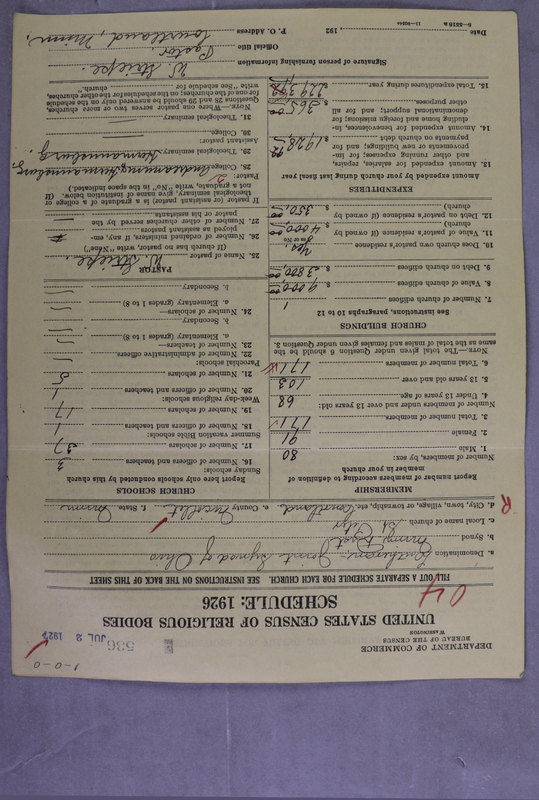 Scan of Synod of the Reformed Presbyterian Church of North America: 536