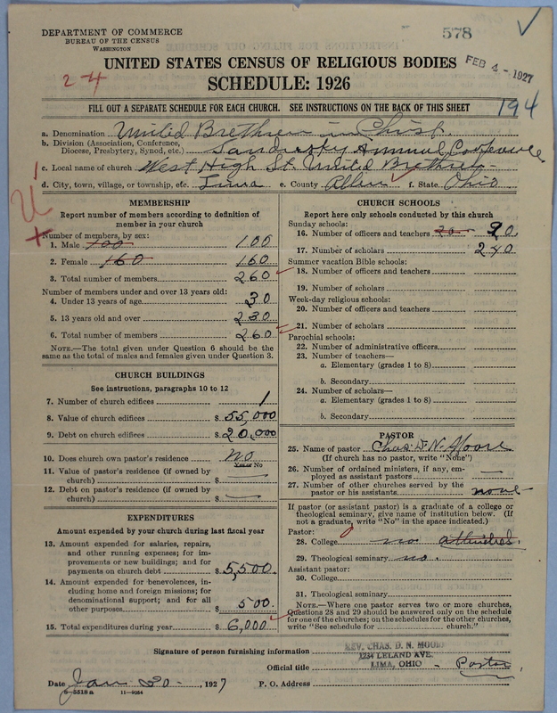 Scan of Church of the United Brethren in Christ: 578