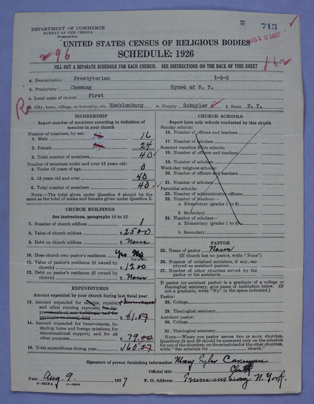 Scan of Presbyterian Church in the United States of America: 713