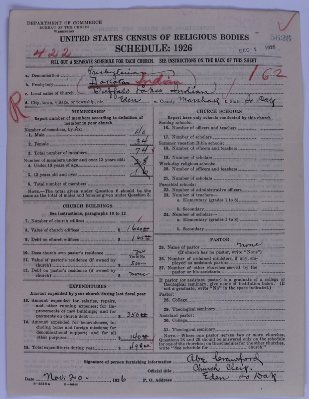 Scan of Presbyterian Church in the United States of America: 5626