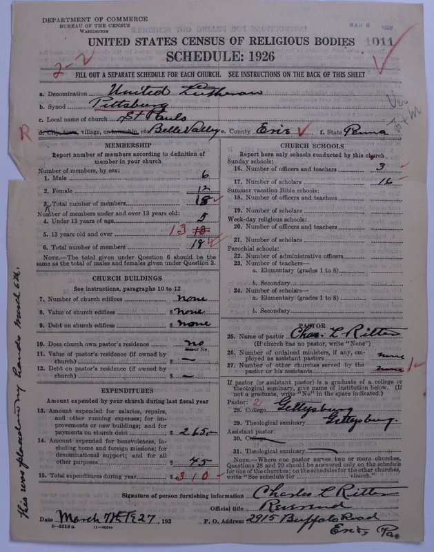 Scan of United Lutheran Church in America: 1011