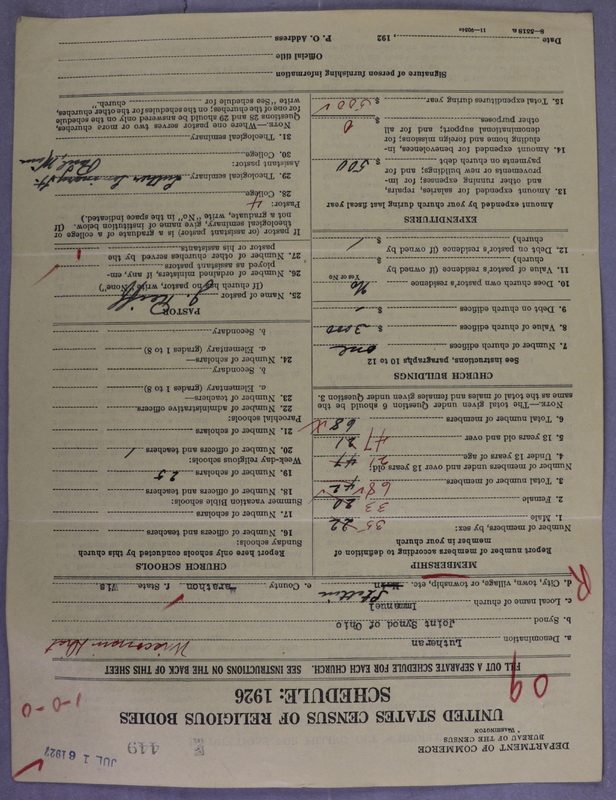 Scan of Synod of the Reformed Presbyterian Church of North America: 449