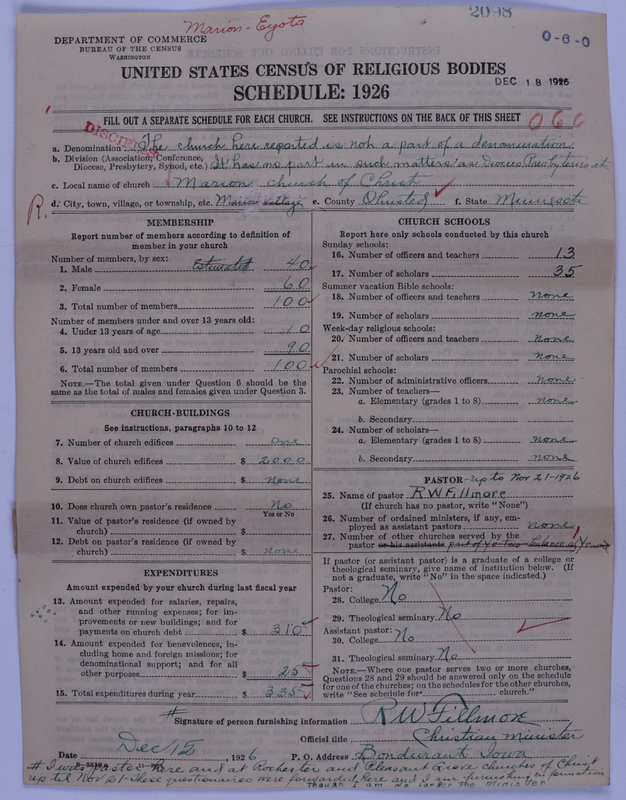 Scan of Disciples of Christ: 2098
