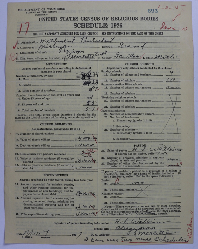 Scan of Methodist Protestant Church: 693