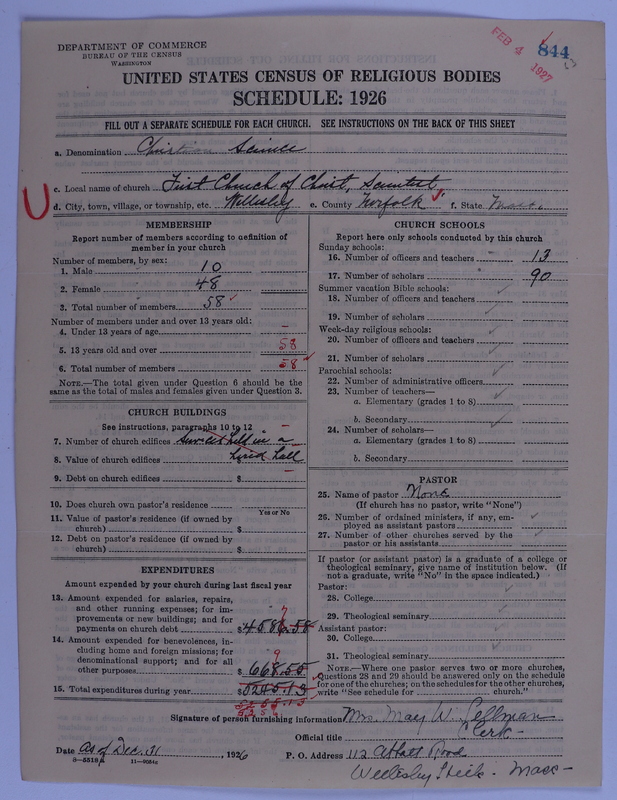 Scan of Church of Christ, Scientist: 844