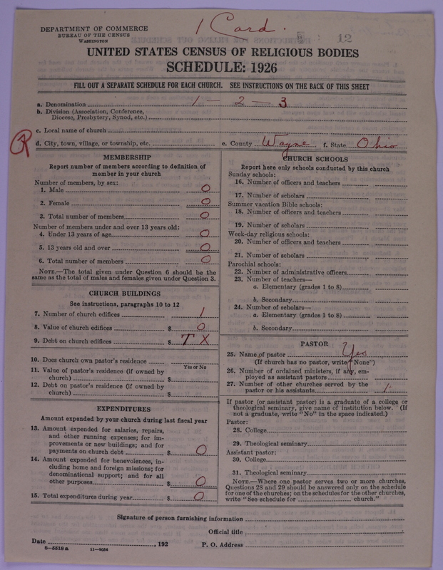 Scan of Old Order Mennonite Church (Wisler): 12