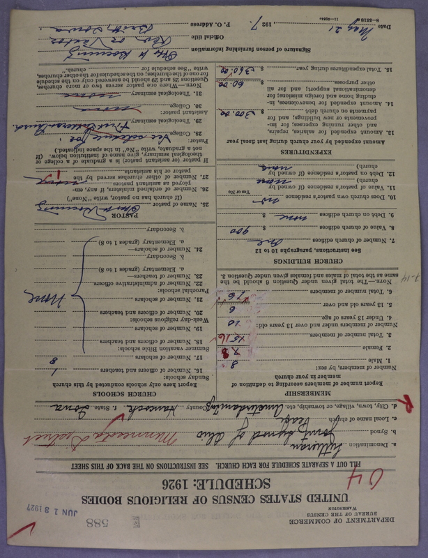Scan of Synod of the Reformed Presbyterian Church of North America: 588
