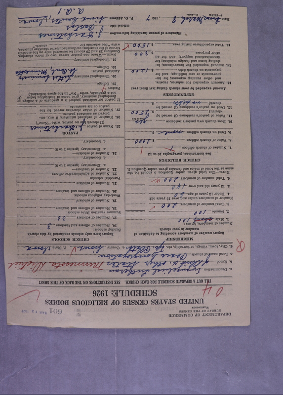 Scan of Synod of the Reformed Presbyterian Church of North America: 601