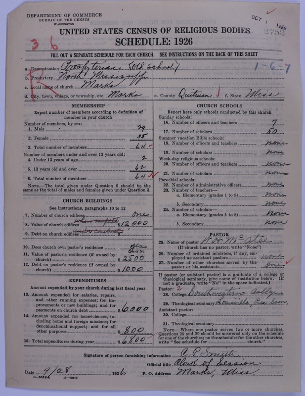 Scan of Presbyterian Church in the United States: 2752