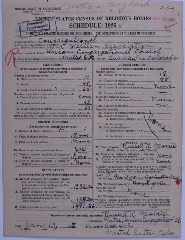 Scan of Congregational Churches: 4522
