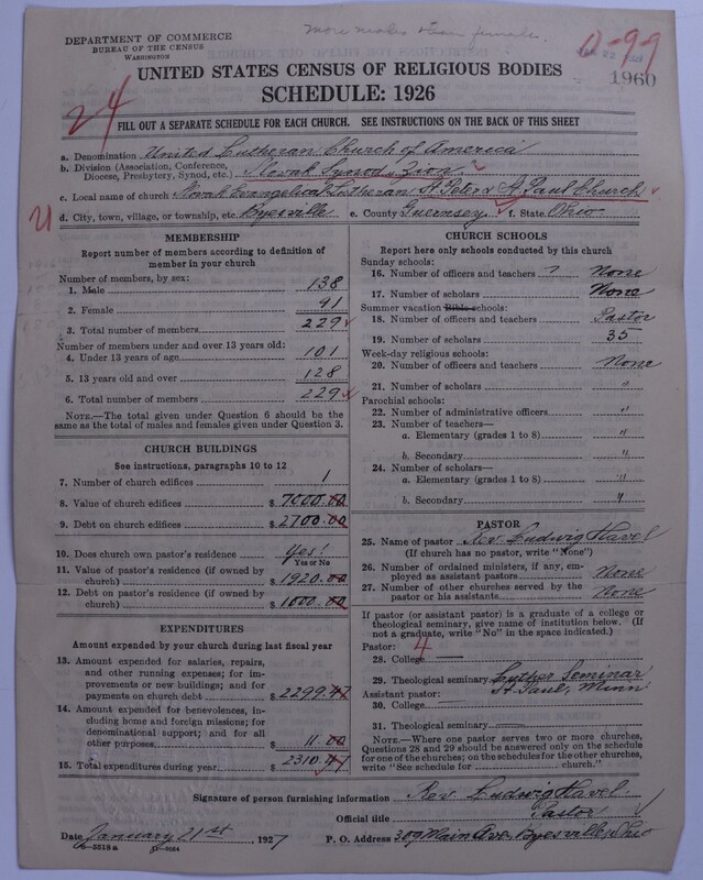 Scan of United Lutheran Church in America: 1960