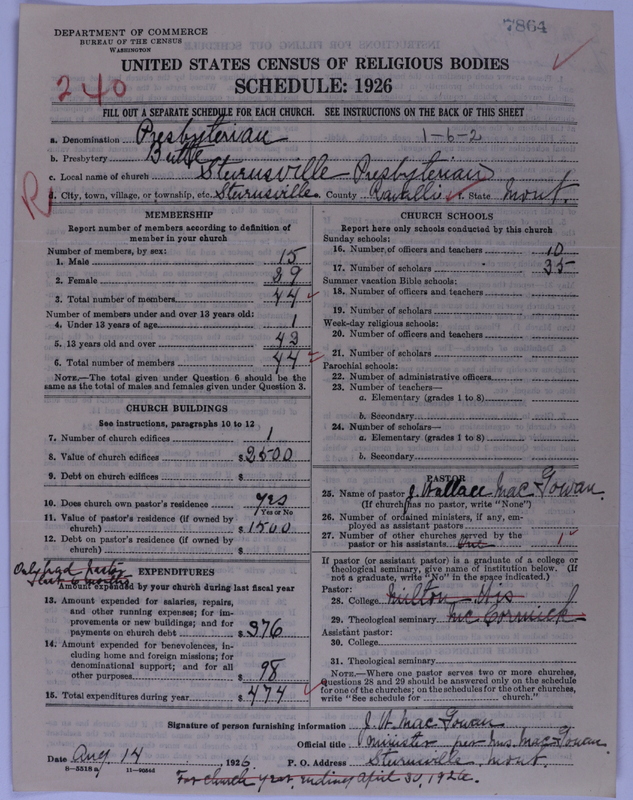 Scan of Presbyterian Church in the United States of America: 7864