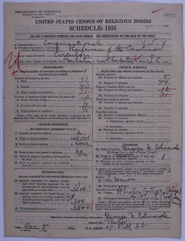 Scan of Congregational Churches: 4072
