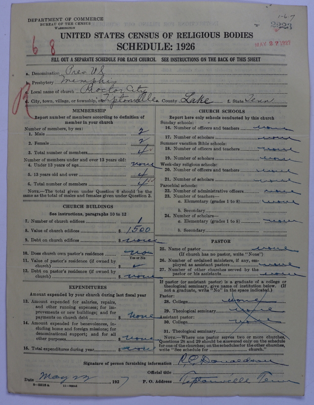 Scan of Presbyterian Church in the United States: 2223