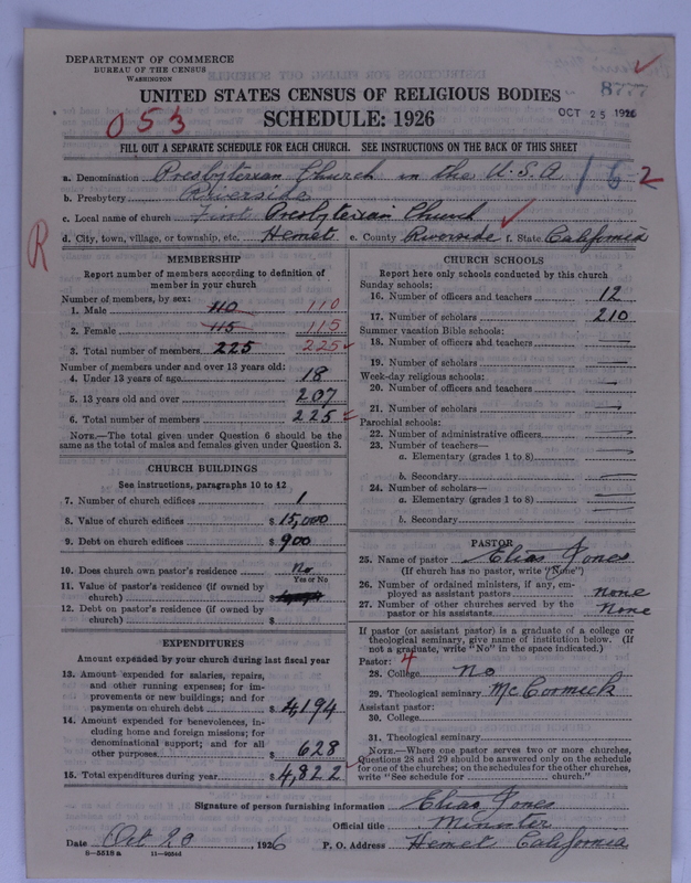 Scan of Presbyterian Church in the United States of America: 8777