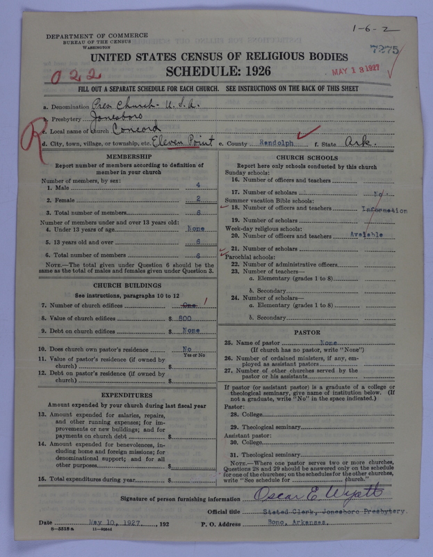 Scan of Presbyterian Church in the United States of America: 7275