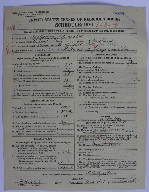 Scan of Methodist Eiscopal Church: 6378