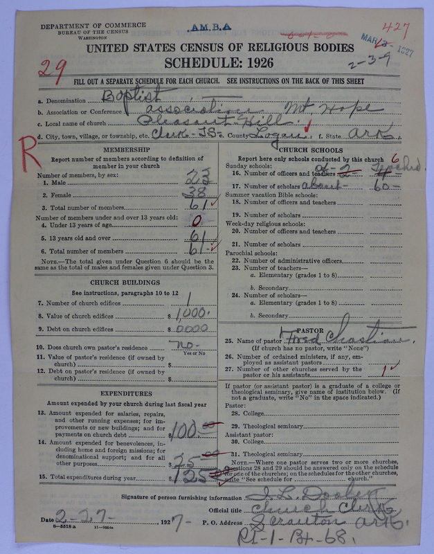 Scan of Landmark Baptist of America: 427