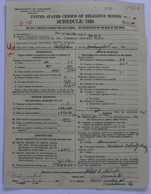 Scan of Reformed Church in the United States: 620