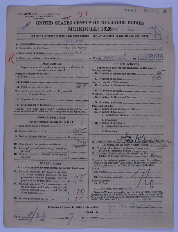 Scan of Negro Baptists: 9183