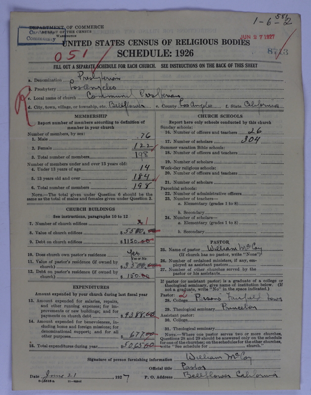 Scan of Presbyterian Church in the United States of America: 8713