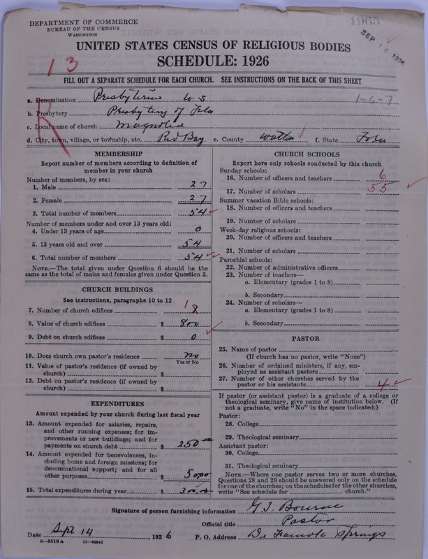 Scan of Presbyterian Church in the United States: 1965