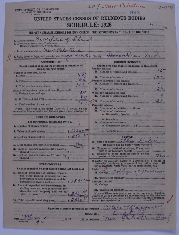 Scan of Disciples of Christ: 893