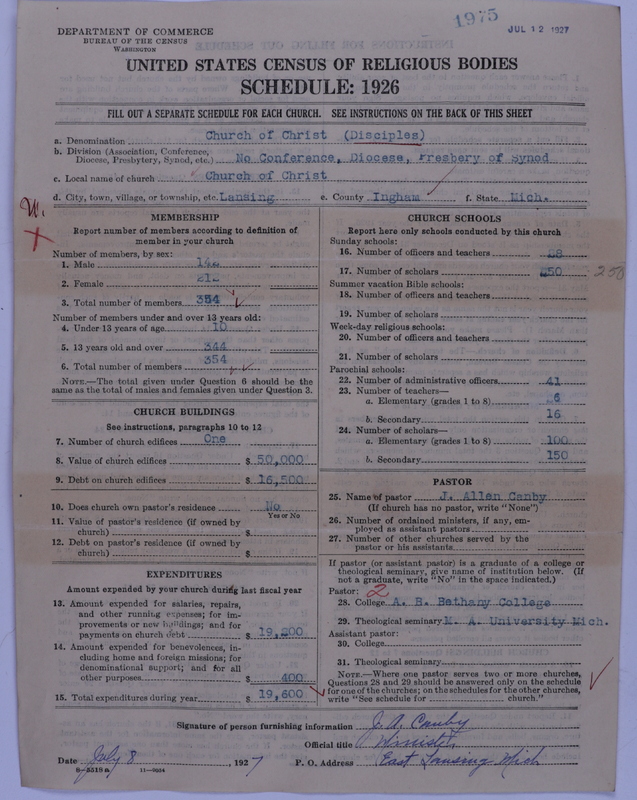 Scan of Disciples of Christ: 1975