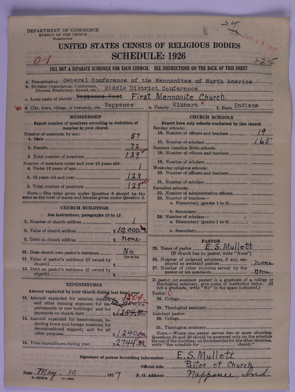 Scan of General Conference of the Mennonite Church of North America: 34