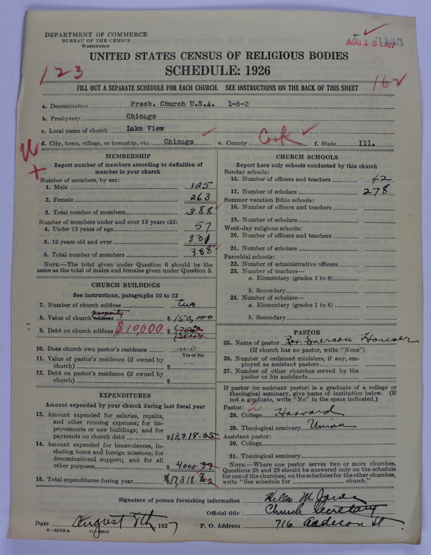 Scan of Presbyterian Church in the United States of America: 3453