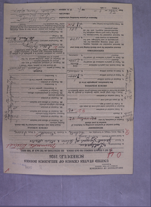 Scan of Synod of the Reformed Presbyterian Church of North America: 591