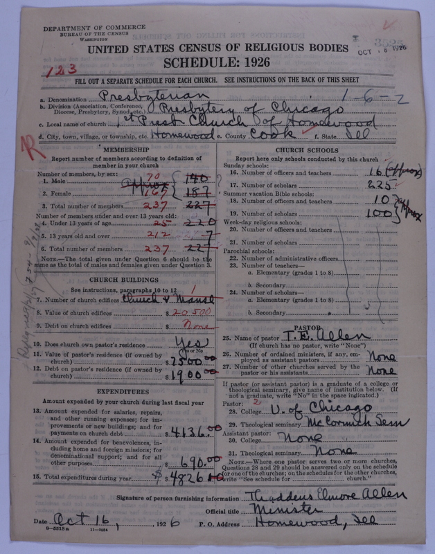 Scan of Presbyterian Church in the United States of America: 3525