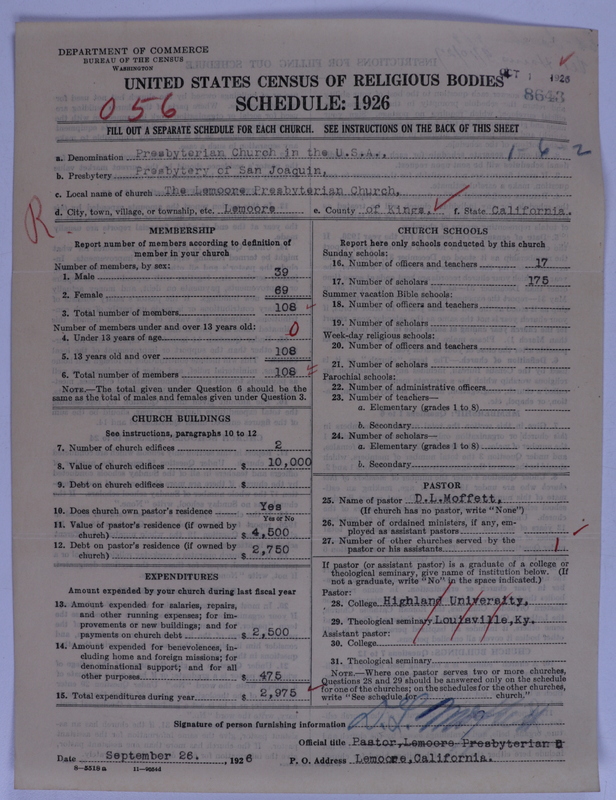Scan of Presbyterian Church in the United States of America: 8643