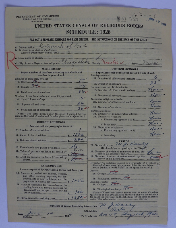 Scan of Church of God (Headquarters, Anderson, Ind.): 721