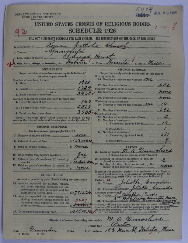 Scan of Roman Catholic Church: 5474