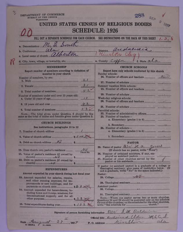 Scan of Methodist Episcopal Church, South: 288