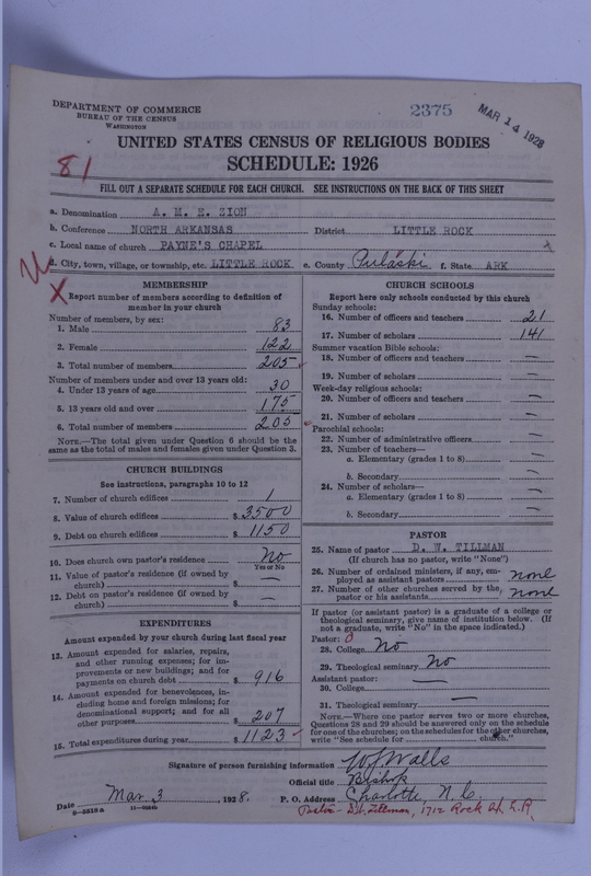 Scan of African Methodist Episcopal Zion Church: 2375