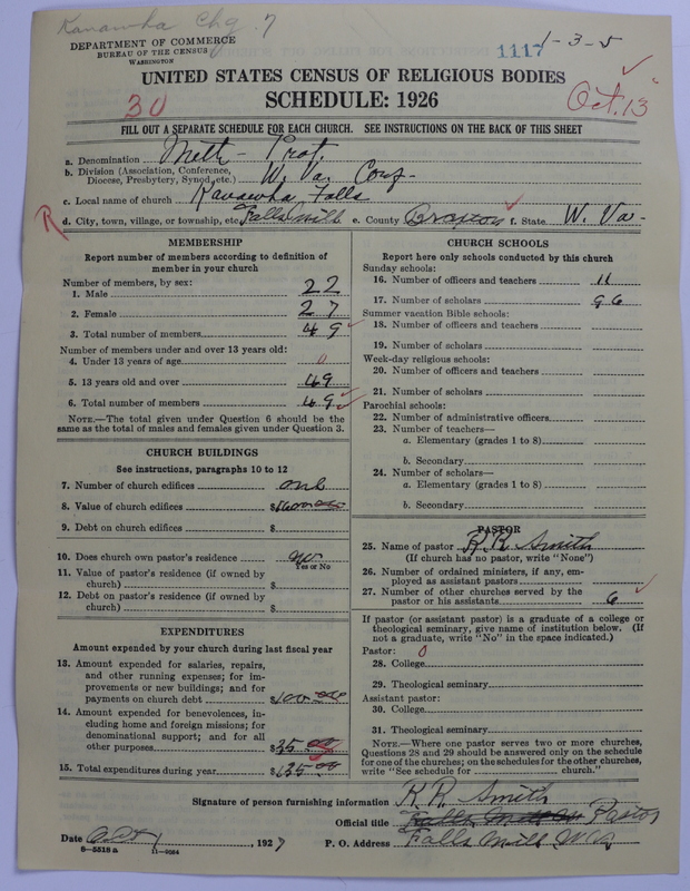 Scan of Methodist Protestant Church: 1117