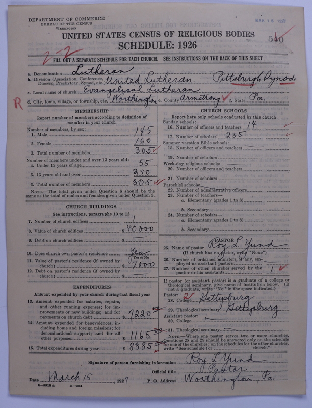 Scan of United Lutheran Church in America: 540