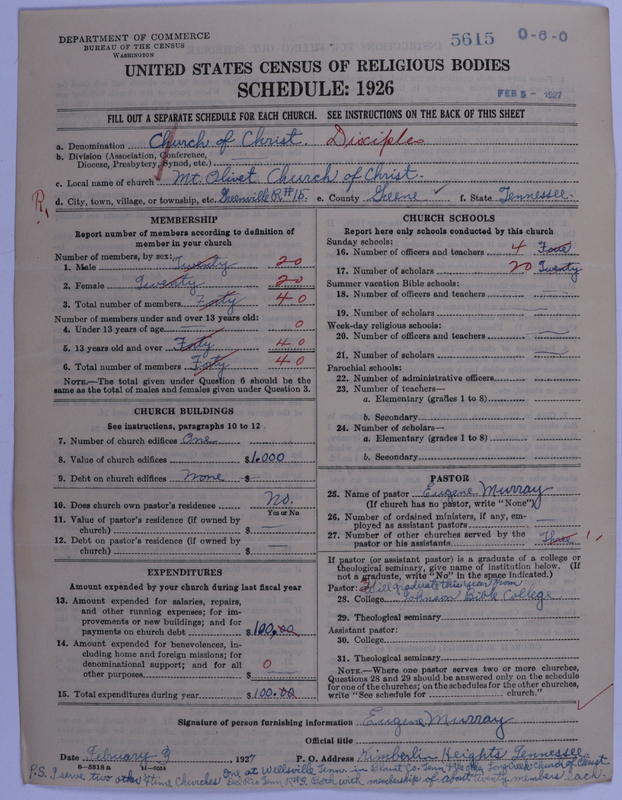 Scan of Disciples of Christ: 5615
