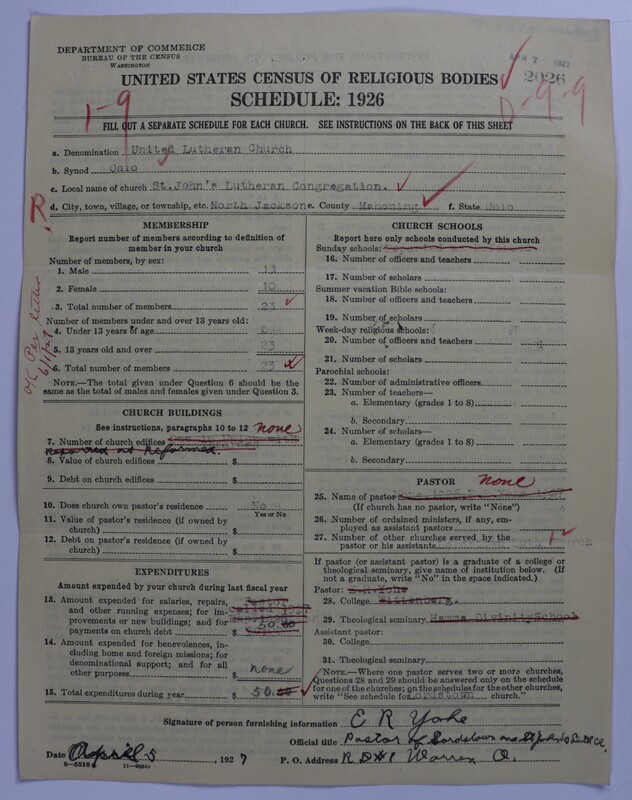 Scan of United Lutheran Church in America: 2026