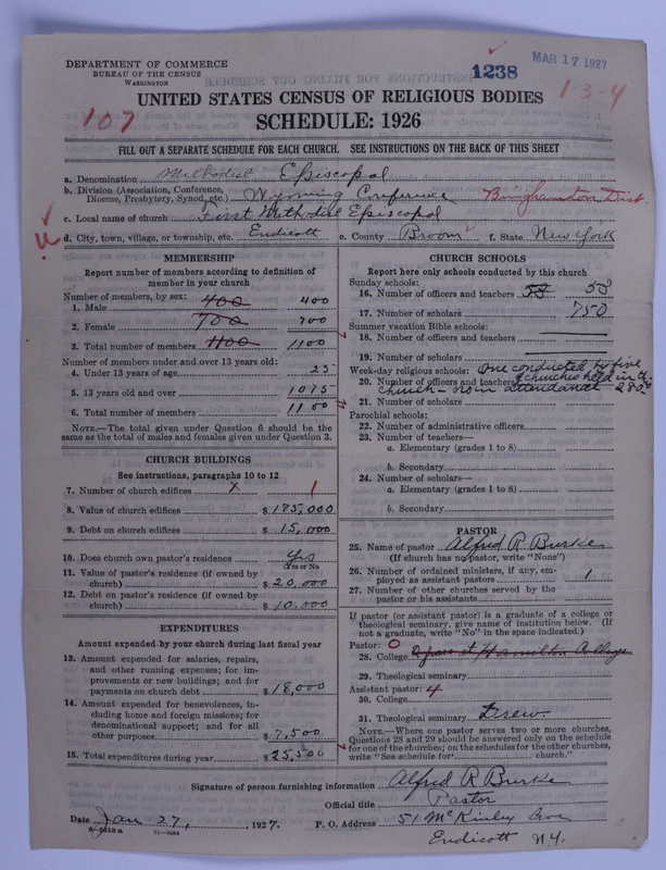 Scan of Methodist Episcopal Church: 1238